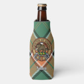 Clan Pollock Wappen Flasche Cooler Flaschenkühler (Flaschenvorderseite)