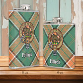 Clan Pollock Wappen Flask Flachmann