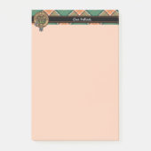 Clan Pollock Wappen Notes Post-it Klebezettel (Vorderseite)