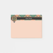 Clan Pollock Wappen Notes Post-it Klebezettel (Vorderseite)