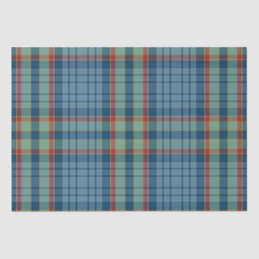 Clan Ralston Tartan Seidenpapier (Vorderseite)