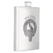 Clan Ralston Wappen Flachmann (Rechts)