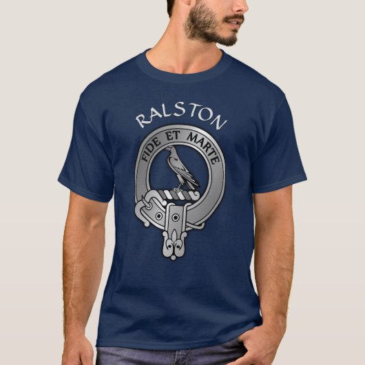 Clan Ralston Wappen T-Shirt (Vorderseite)