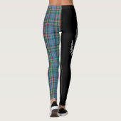 Clan Ralston Wappen & Tartan Leggings (Rückseite)