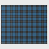 Clan Ramsay blauer JagdScottishTartan Geschenkpapier (Flach)