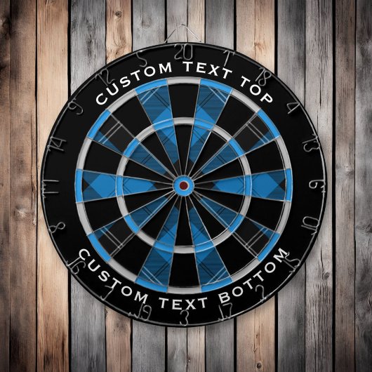 Clan Ramsay Blue Hunting Tartan Dartscheibe