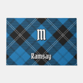 Clan Ramsay Blue Hunting Tartan Fußmatte (Vorderseite)