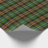 Clan Ramsay orange JagdScottishTartan Geschenkpapier (Ecke)