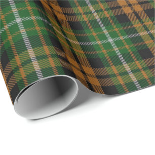 Clan Ramsay orange JagdScottishTartan Geschenkpapier