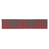Clan Ramsay Ramsey roter schwarzer Tartan kariert Kurzer Tischläufer (Horizontal)