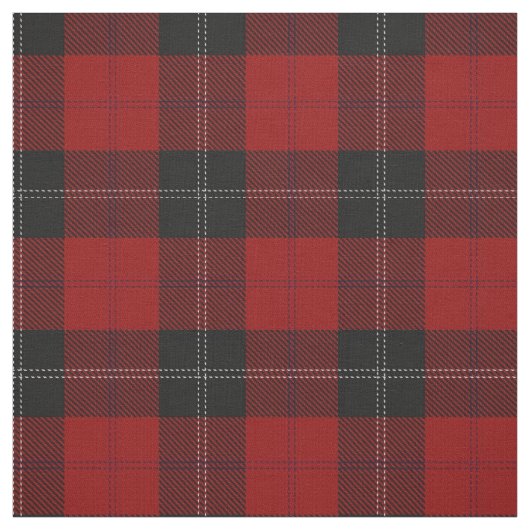 Clan Ramsay Ramsey rotes schottisches Stoff (Muster)