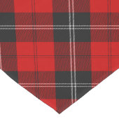 Clan Ramsay Red Tartan Großer Tischläufer (Ecke)