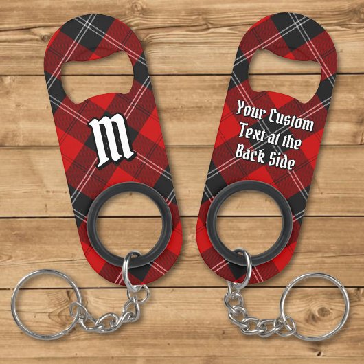 Clan Ramsay Red Tartan Mini Flaschenöffner