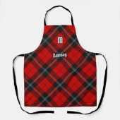 Clan Ramsay Red Tartan Schürze (Vorderseite)