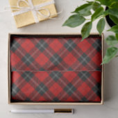 Clan Ramsay Red Tartan Seidenpapier (Geschenk)