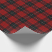 Clan Ramsay Scottish Tartan Geschenkpapier (Ecke)