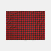 Clan Ramsay Tartan Fleecedecke (Vorderseite (Horizontal))