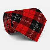 Clan Ramsay Tartan Krawatte (Gerollt)