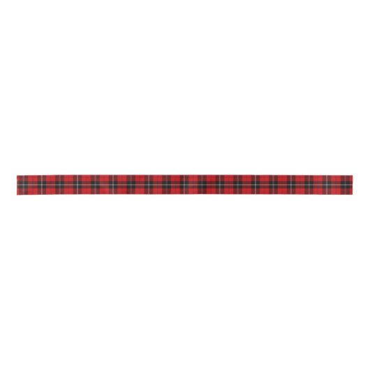 Clan Ramsay Tartan Satinband (Vorderseite)