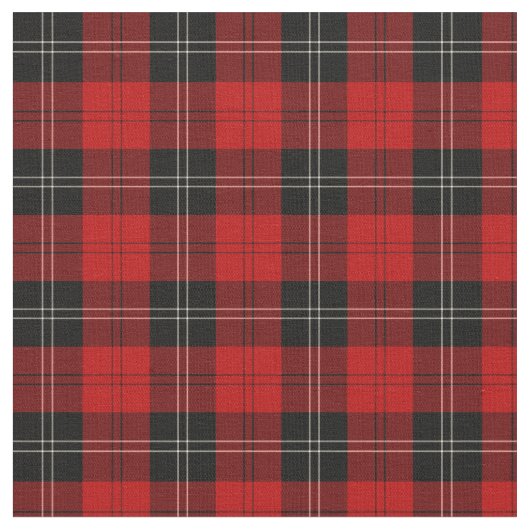 Clan Ramsay Tartan Stoff (Nahaufnahme)