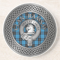 Clan Ramsay Wappen & Jagd Tartan Knot