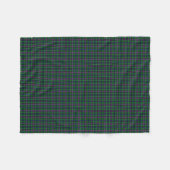 Clan Rankine Tartan Fleecedecke (Vorderseite (Horizontal))