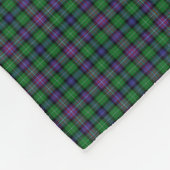 Clan Rankine Tartan Fleecedecke (Ecke)