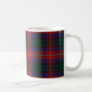 Clan Rattray roter grüner TartanScottish Kaffeetasse