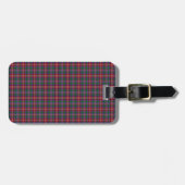Clan Ritchie Tartan Gepäckanhänger (Vorderseite horizontal)