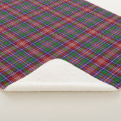 Clan Ritchie Tartan Kariert Sherpadecke (3/4)