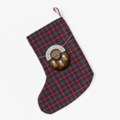 Clan Ritchie Tartan Kleiner Weihnachtsstrumpf (Rückseite (Hängend))