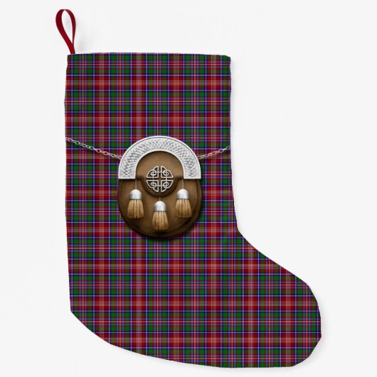 Clan Ritchie Tartan Kleiner Weihnachtsstrumpf (Vorderseite)