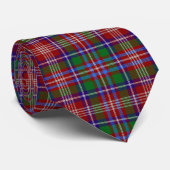 Clan Ritchie Tartan Krawatte (Gerollt)