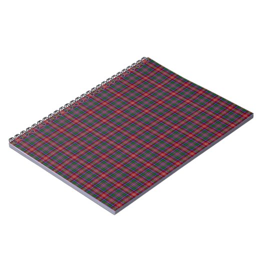 Clan Ritchie Tartan Notizblock (Linke Seite)
