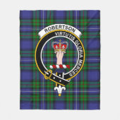 Clan Robertson Junting Modern Tartan Kariert Fleecedecke