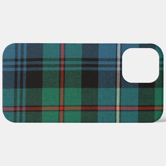 Clan Robertson Modern Tartan Apple Phone Case (Hinten (horizontal))