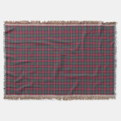 Clan Robertson Red, Green und Blue Tartan Decke (Vorderseite)