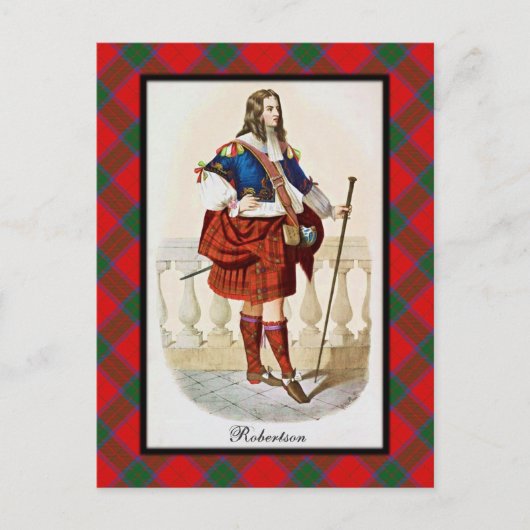 Clan Robertson Scottish Dreams Postcard Postkarte (Vorderseite)