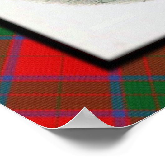 Clan Robertson Scottish Dreams Poster (Ecke)