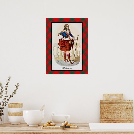 Clan Robertson Scottish Dreams Poster (Küche)