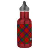 Clan Robertson Tartan Edelstahlflasche (Links)
