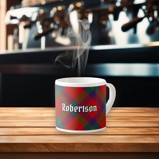 Clan Robertson Tartan Espressotasse