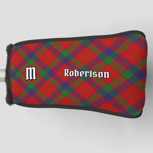 Clan Robertson Tartan Golf Headcover (Vorderseite)