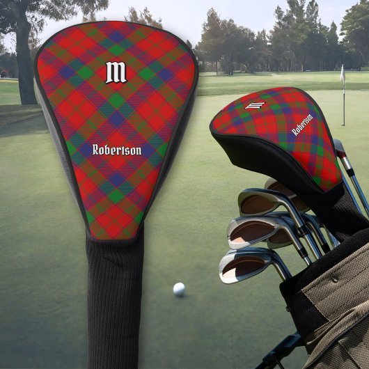 Clan Robertson Tartan Golf Headcover