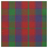 Clan Robertson Tartan Kariert Stoff (Nahaufnahme)