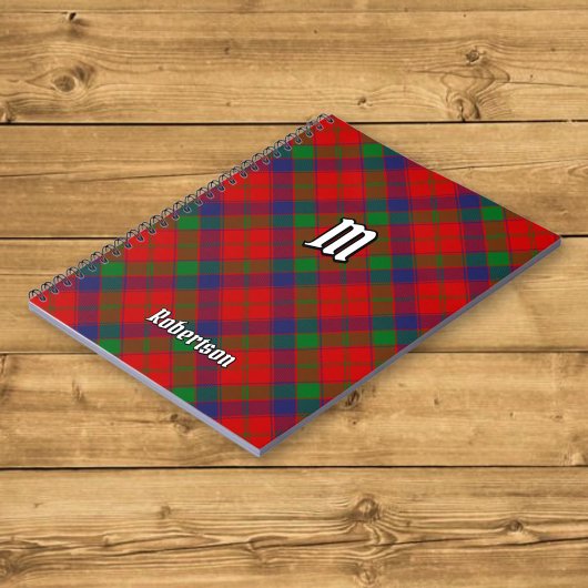 Clan Robertson Tartan Notizblock