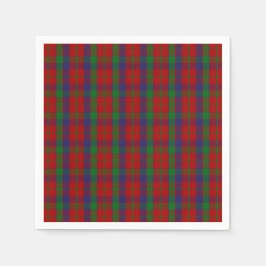 Clan Robertson Tartan Serviette (Vorderseite)