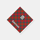Clan Robertson Tartan Serviette (Ecke)