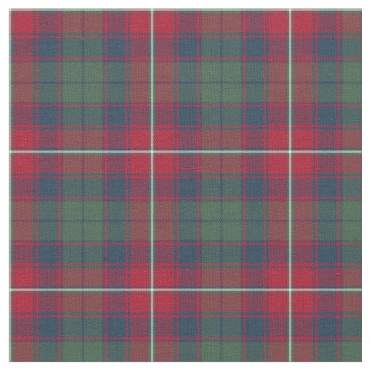 Clan Robertson Tartan Stoff (Nahaufnahme)