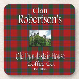 Clan Robertson's Old Dunalastair House Coffee Co. Getränkeuntersetzer